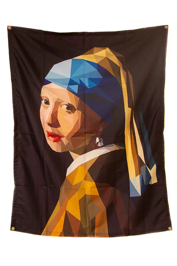Girl with Pearl Earring Tapestry - Image 2