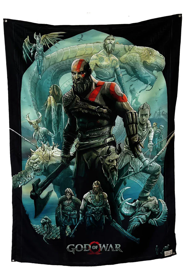 God of War Tapestry - Image 2