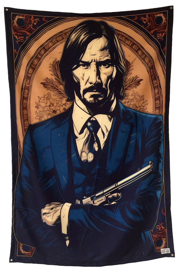 John Wick Tapestry - Image 2