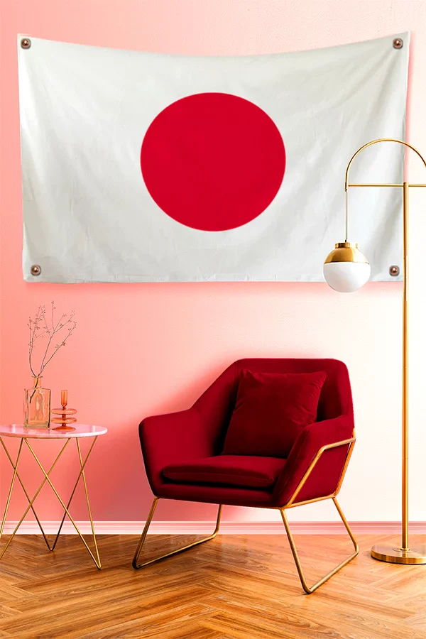 japanese Flag Tapestry