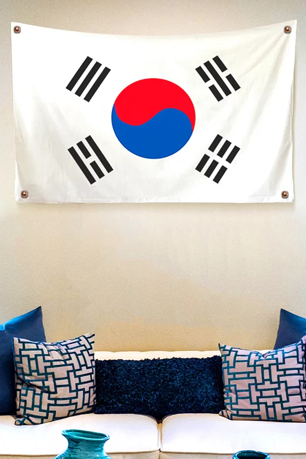 South Korean Flag Tapestry