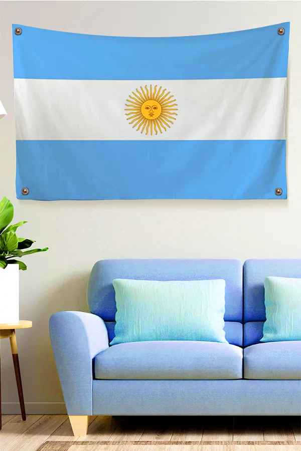 Argentinian Flag Tapestry