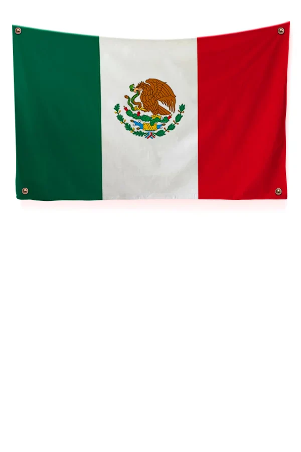 Mexican Flag Tapestry - Image 2