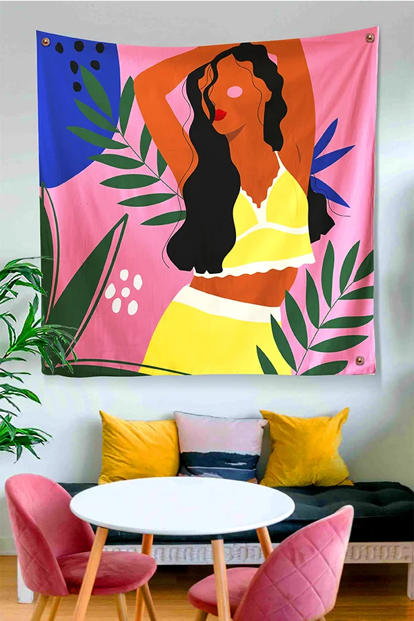 The Brown Diva Tapestry
