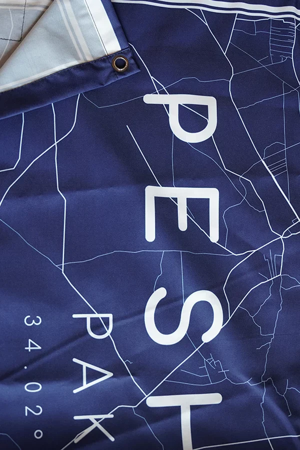 Peshawar Map Tapestry - Image 3