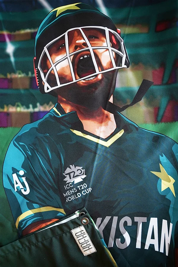 Babar Azam tapestry - Image 3