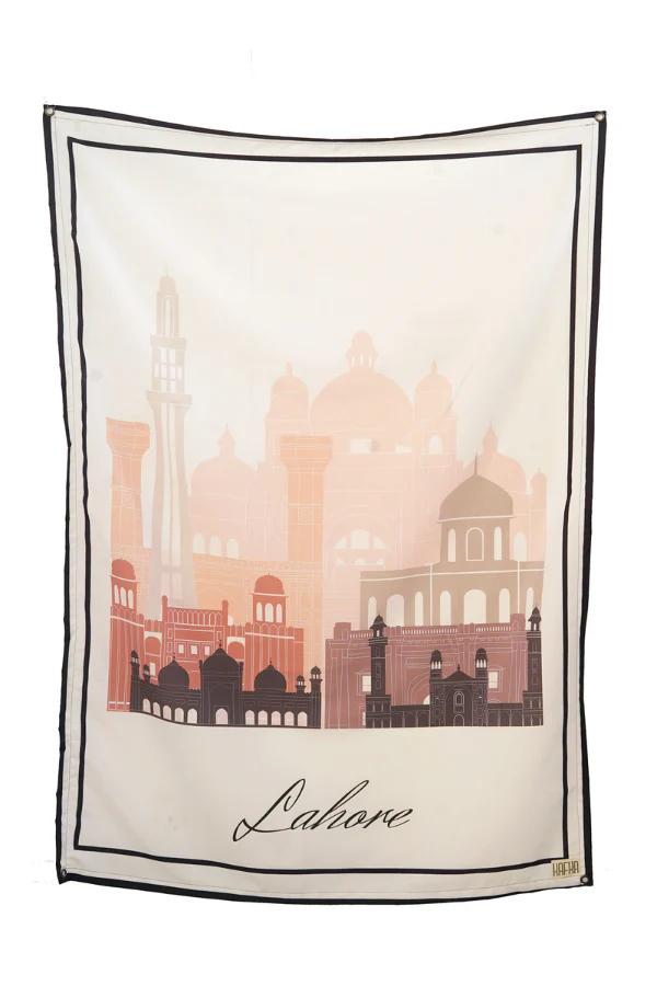 Lahore Skyline Tapestry - Image 2
