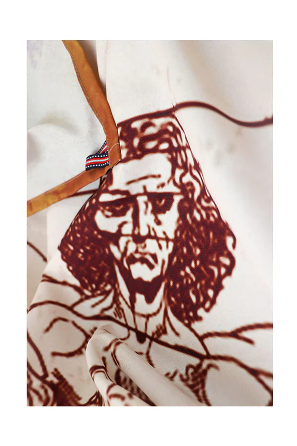 Leonardo: Vitruvian Man Tapestry - Image 3