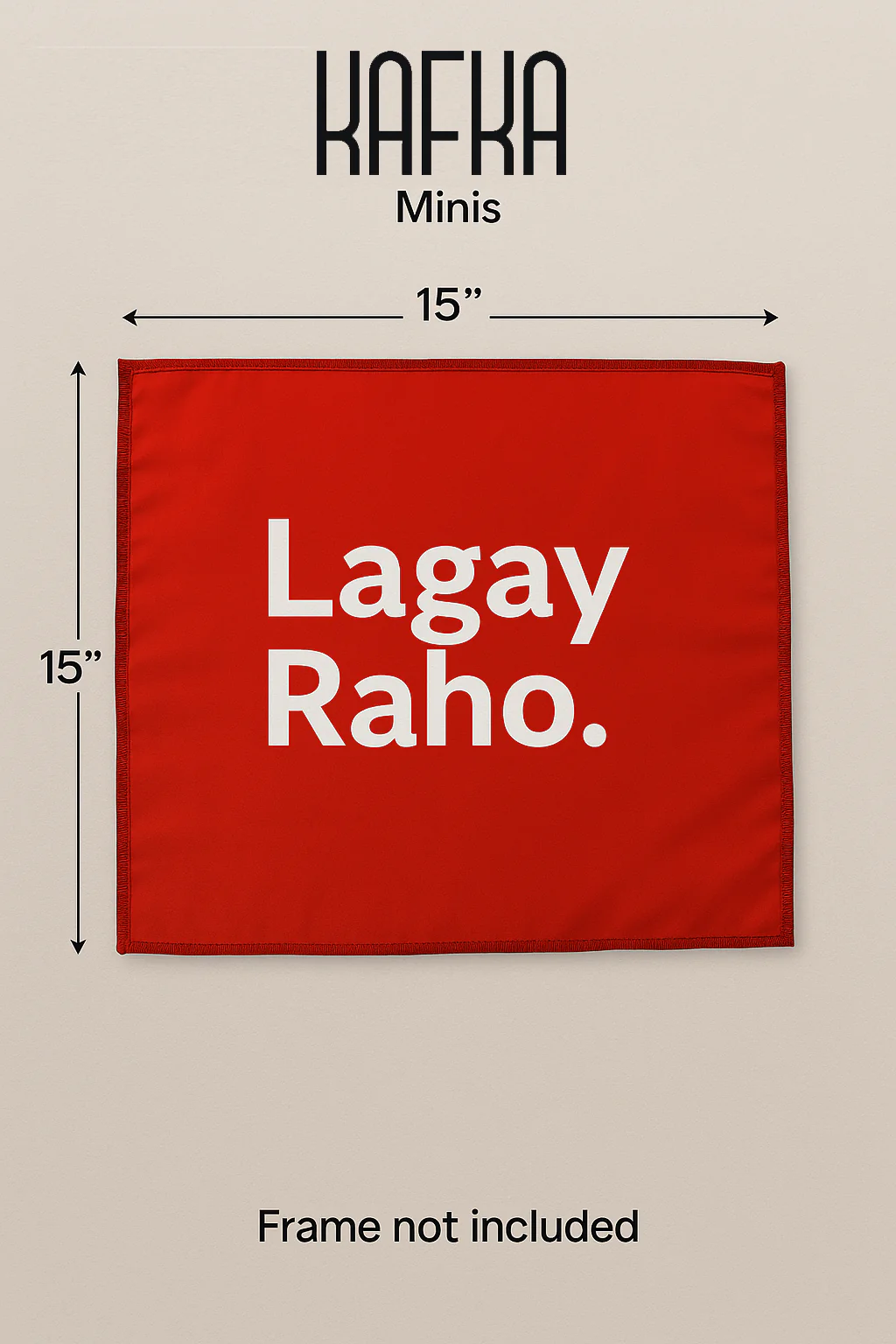 Motivation: Lagay Raho Mini Canvas