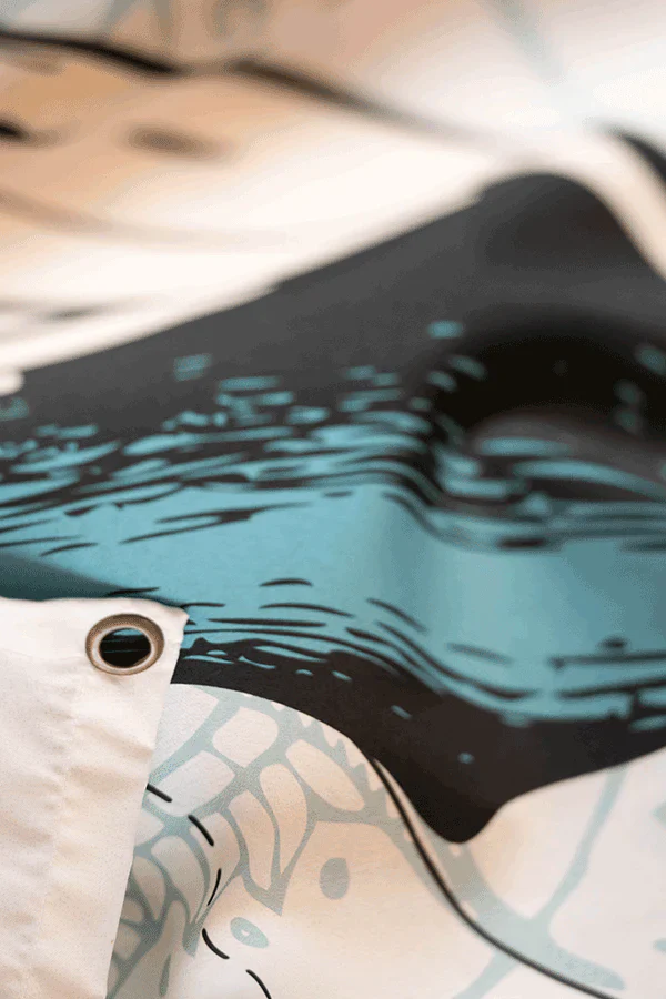 Nautical Whale Tapestry - Image 3