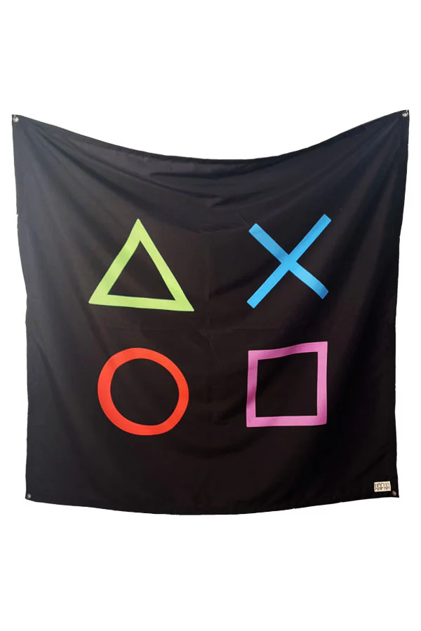 Neon Play Station Tapestry - Image 2