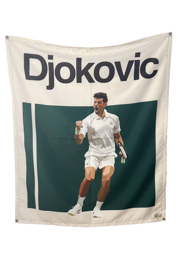 Novak Djokovic Tapestry - Image 2