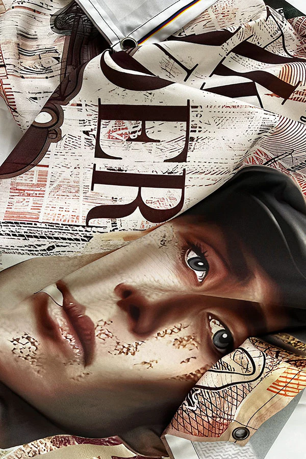 Peaky Blinder Cash Art Tapestry - Image 3