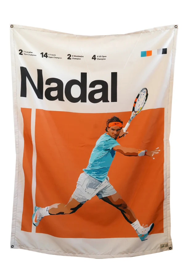 Rafeal Nadal Tapestry - Image 2