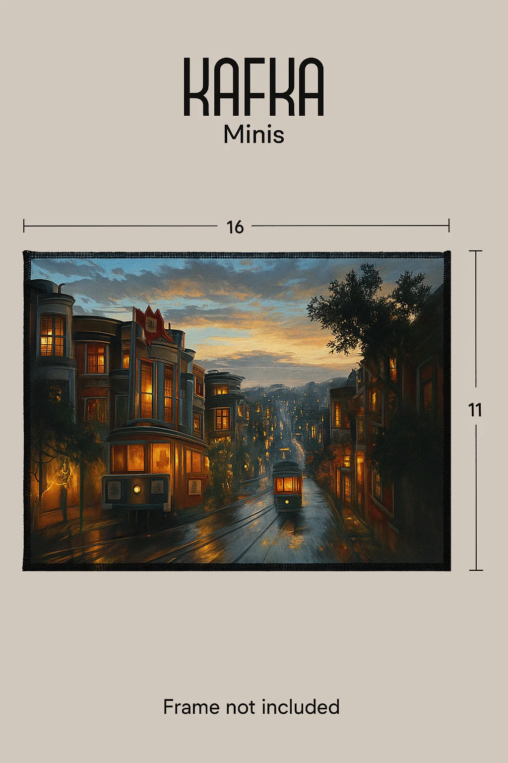 San Francisco Mini Canvas