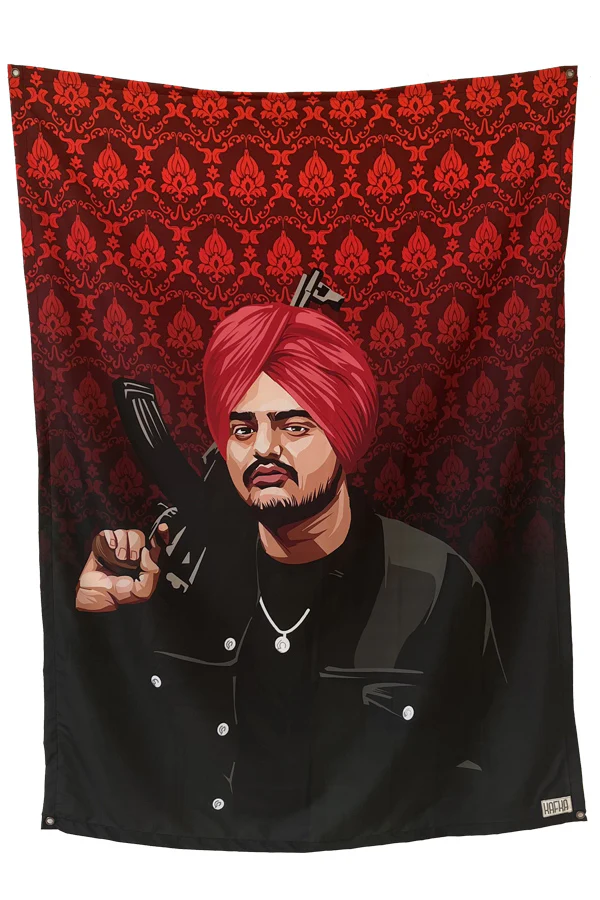 Sidhu Moosewala Tapestry - Image 2