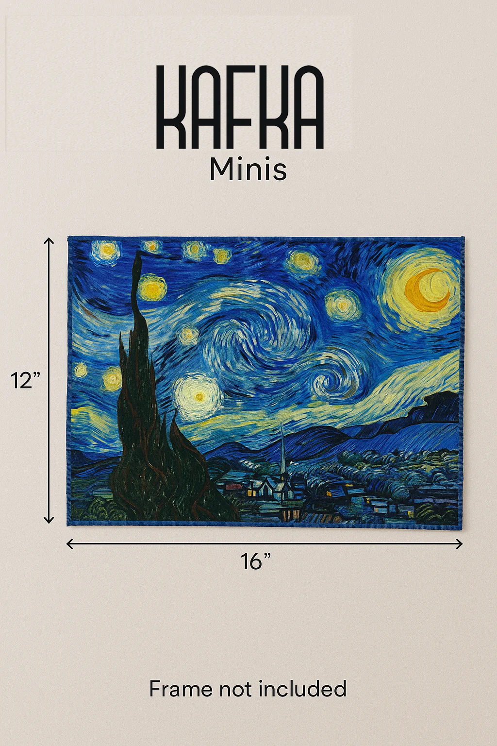 Van Gogh: Starry Night Mini Canvas