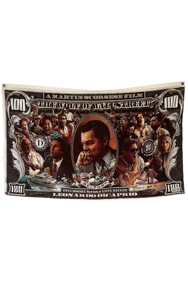 Wolf of Wall Street Tapestry - Image 2