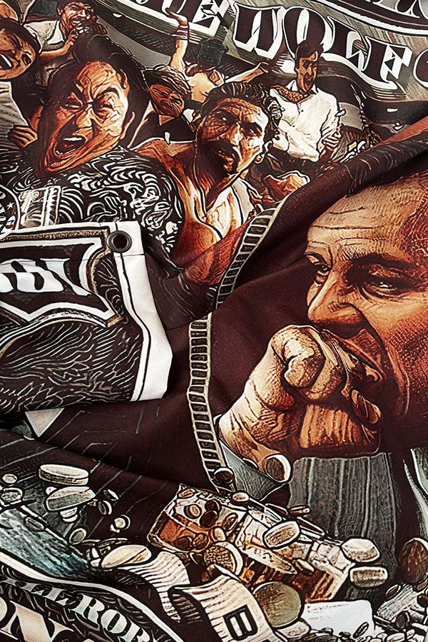 Wolf of Wall Street Tapestry - Image 3